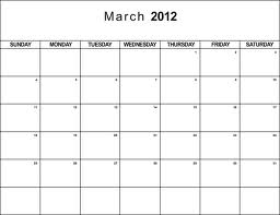 March 2012 March 2012 Fundraising / Charity Observances